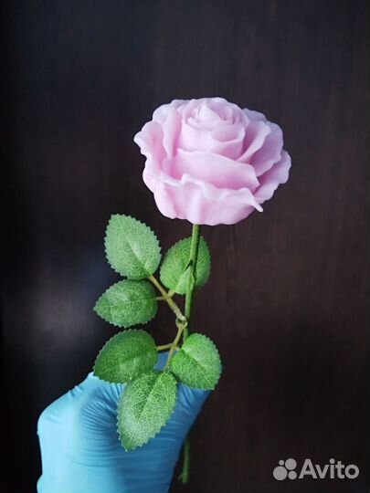 Роза на стебле