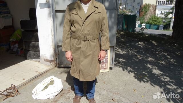 Плащ и плащ накидка офицерская СССР
