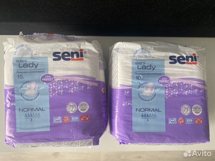 Урологические прокладки seni 3 капли
