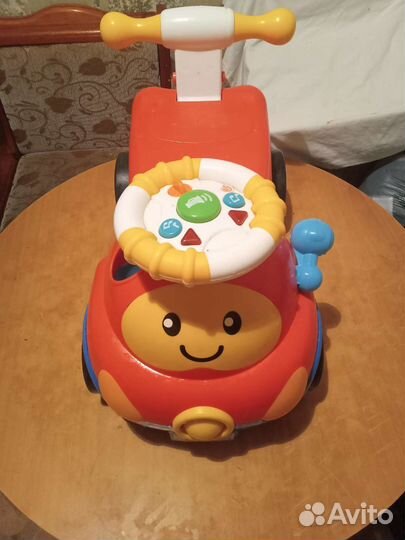 Музыкальная машинка до 3х лет