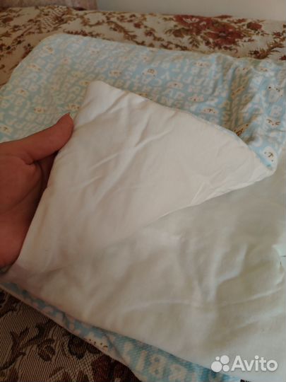 Одеяло детское плюшевое