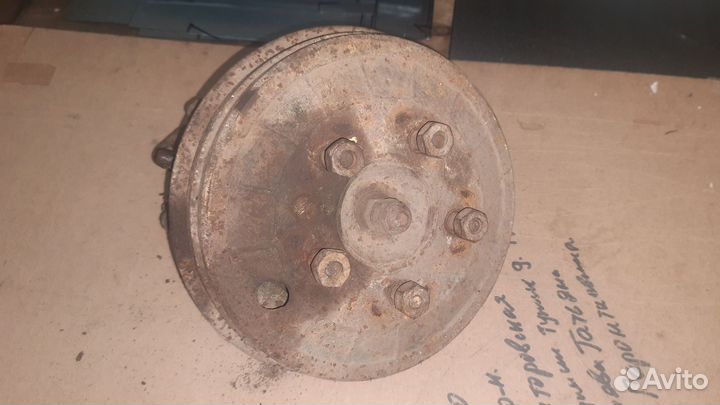 Тормозной барабан,колодки Луаз 969