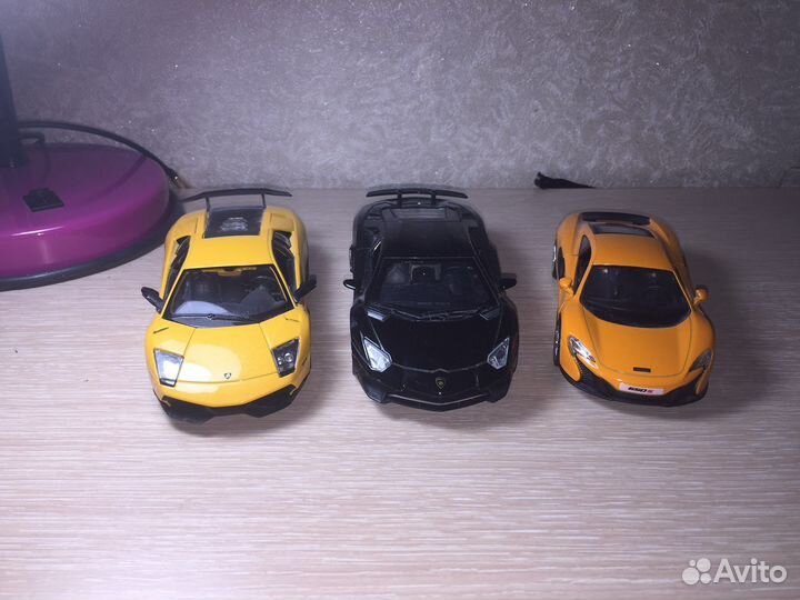 Металлические коллекционные модели машин