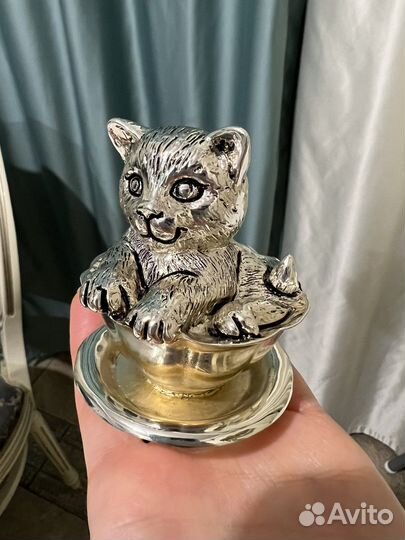 Сувениры италия Linea Argenti медведь дельфин кот