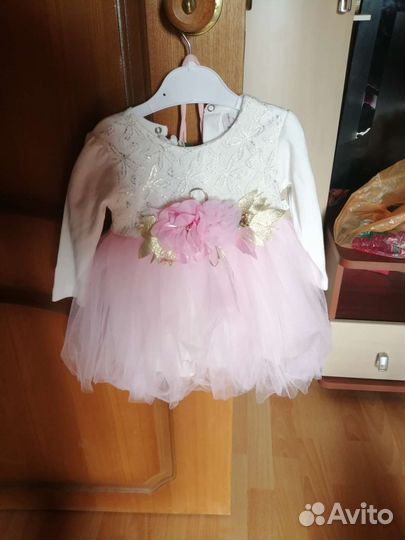 Платье для девочки 74 - 80