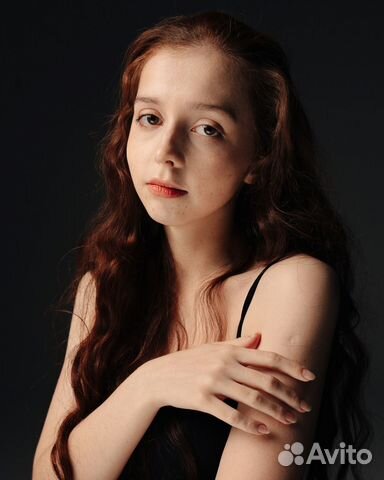 Анна. Рыжая модель для фотосессии