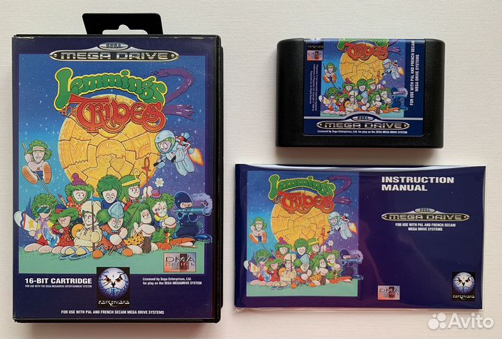 Lemmings 2: The Tribes / Sega Mega Drive