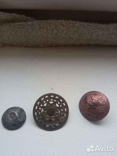 Старинные пуговицы