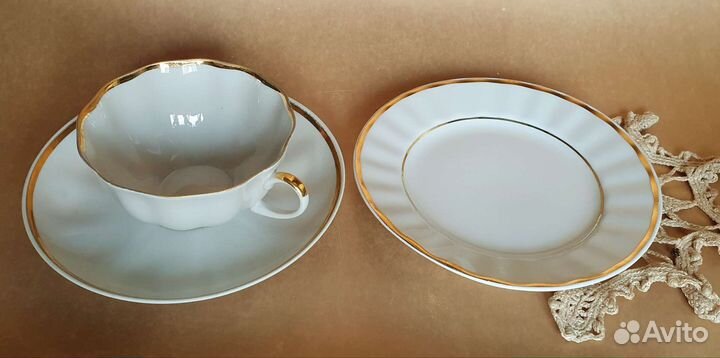 Чайные трио винтаж