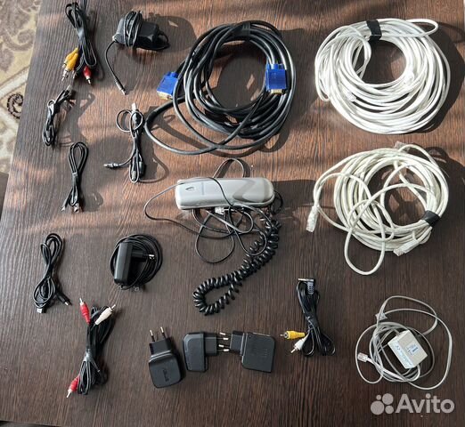 Шнуры для компьютера, телевизора и телефонов