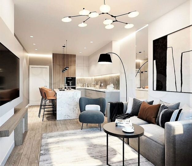 1-к. квартира, 47,2 м², 6/6 эт.