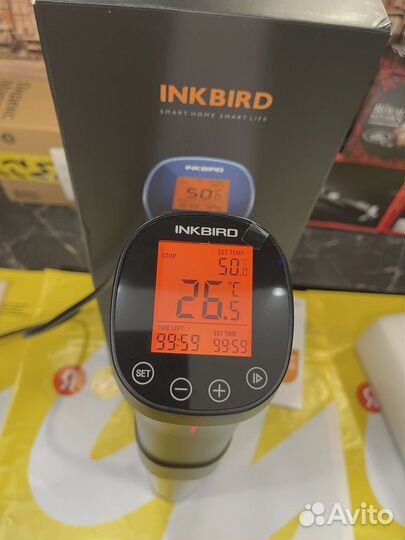 Сувид термостат Inkbird ISV-200W Wi-Fi Погружной