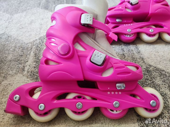 Роликовые коньки детские раздвижные