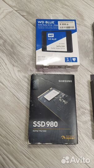 Жёсткий диски, SSD, NVMe M.2