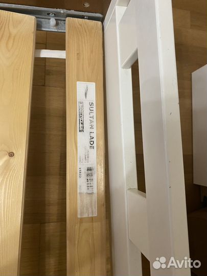 Детская кроватка IKEA sultan lade+ матрас орматек