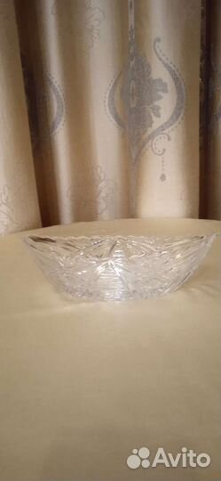 Лодочка хрустальная