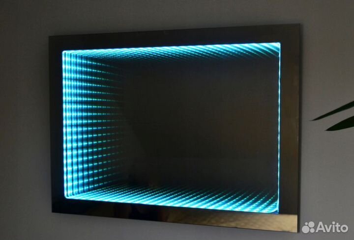 Зеркало с 3D подсветкой (эффект бесконечности)