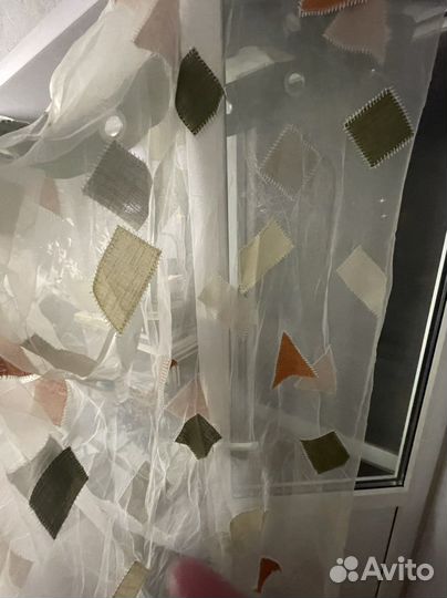 Штора тюль органза