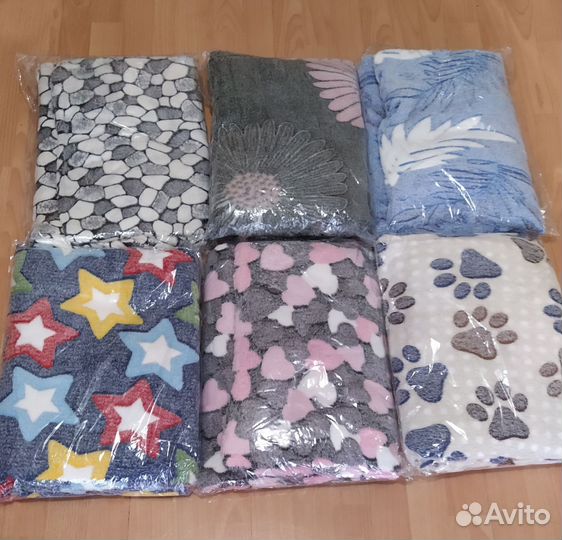 Плед плюшевый