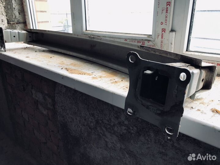 Усилитель заднего бампера на шкоду суперб 2