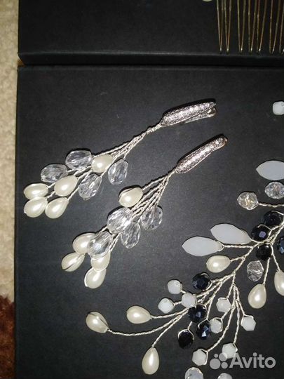 Украшения для волос + серьги