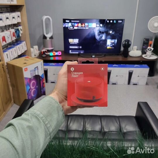Яндекс Станция Лайт с Алисой Новая