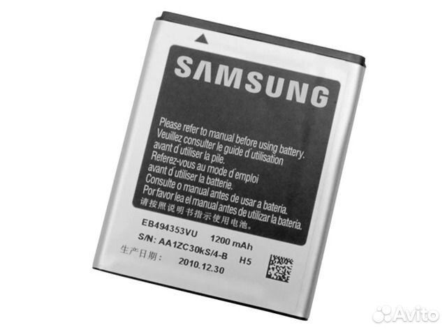 Аккумулятор samsung Galaxy GT-S7230/C6712/S5250
