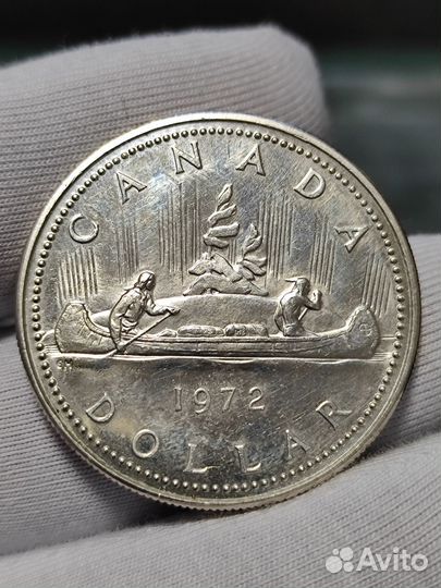 1 доллар канада серебро