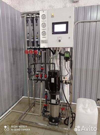 Установка обратного осмоса 500 л/час RO-500