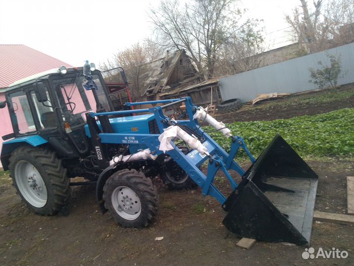 Услуги фронтального погрузчика на базе трактора