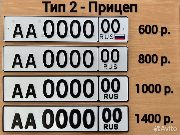 Изготовление дубликат гос номер Воронеж