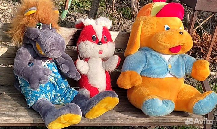 Игрушки СССР мягкие, красивые