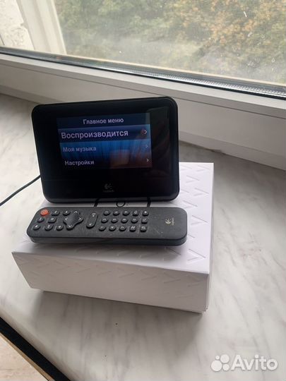 Сетевой аудио стример Logitech Squizeebox Touch