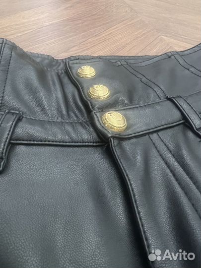 Кожаные брюки pinko