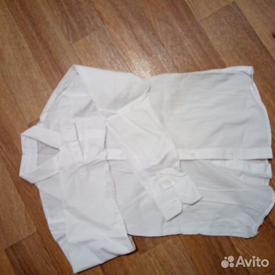 Рубашка школьная 146 на мальчика