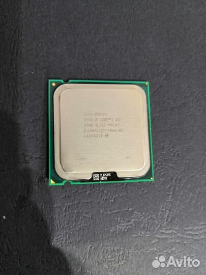 Процессор Intel Core2 Duo 2.13Ghz 6400 +радиатор