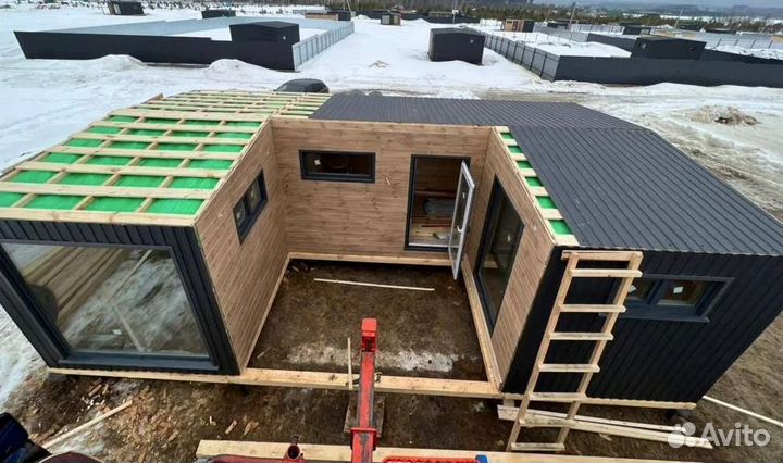 Строительство каркасных и модульных домов, бань