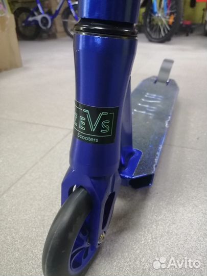 Трюковой самокат Zevs Hype 110мм