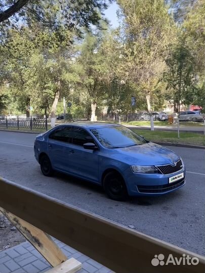 Skoda Rapid 1.6 МТ, 2017, 215 000 км