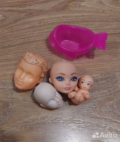 Запчасти для кукол барби кен мокси головы под ooak