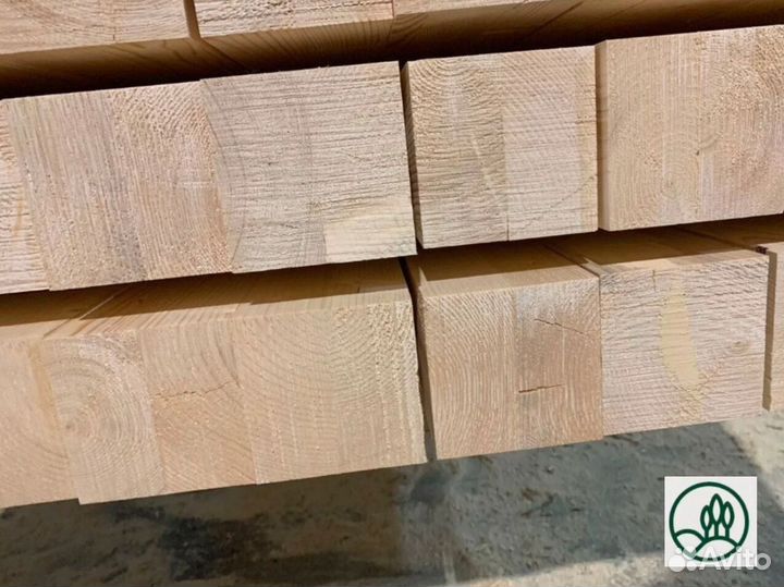 Брус клееный опт от 5м3
