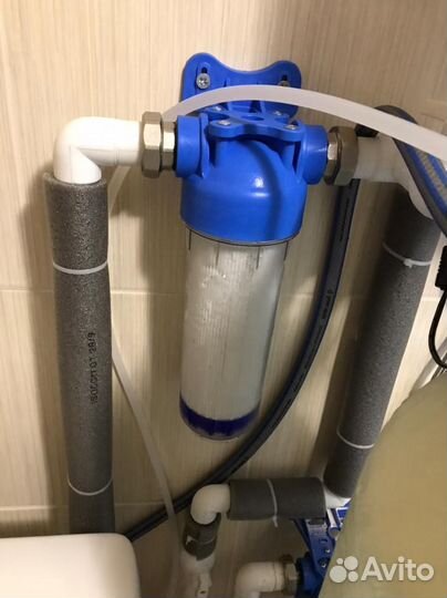 Система очистки жесткой воды