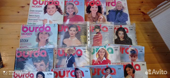 Журналы Бурда старые с 1988 - 2022 гг