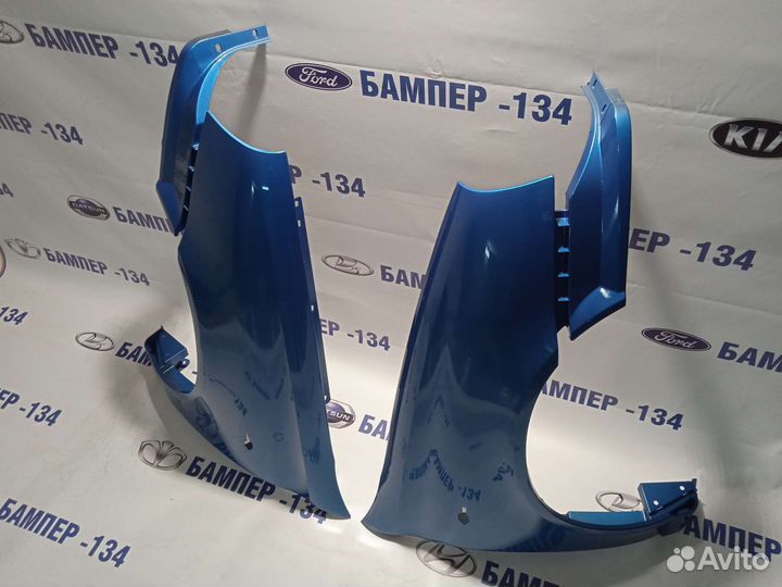 Крыло Лада Калина 1 в цвет кузова Слива-478