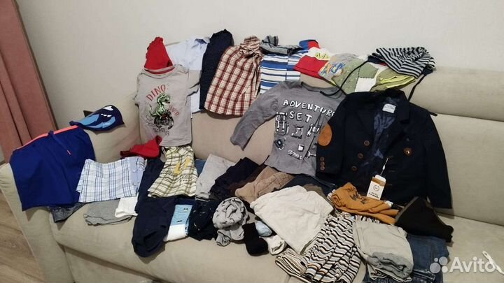 Детские вещи пакетом на мальчика3-5 лет
