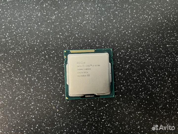 Процессор intel core i5 3570k