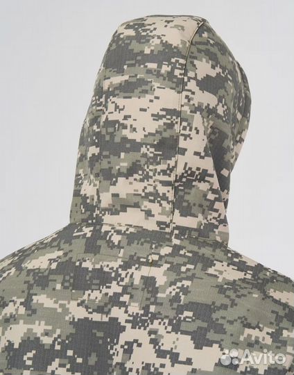 Костюм горка камуфляж на флисе новый