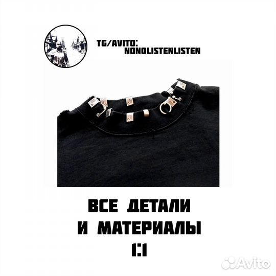 Balenciaga pierced sweatshirt оверсайз