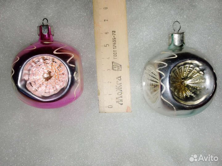 Елочные игрушки СССР