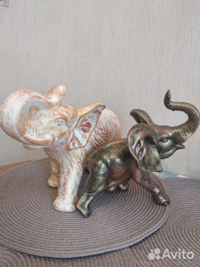 Слон фигура керамика